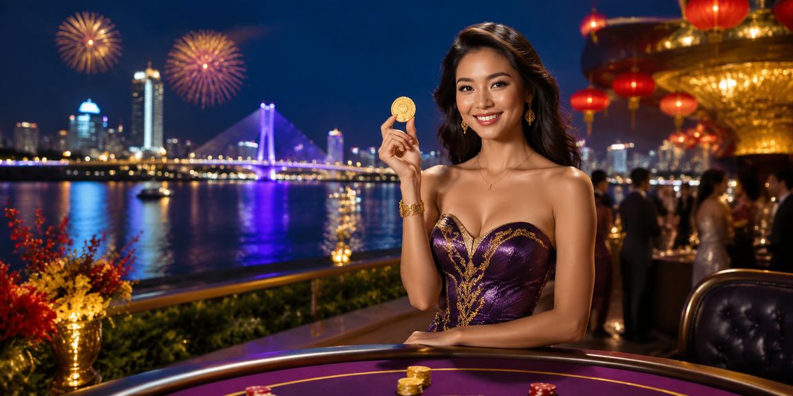 Lễ hội xổ số Đà Nẵng với không khí vui tươi và người dân tham gia giải trí truyền thống
